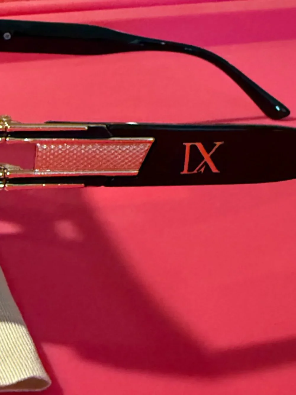 LadyBoss Capitals Mirrored Black Sunglasses